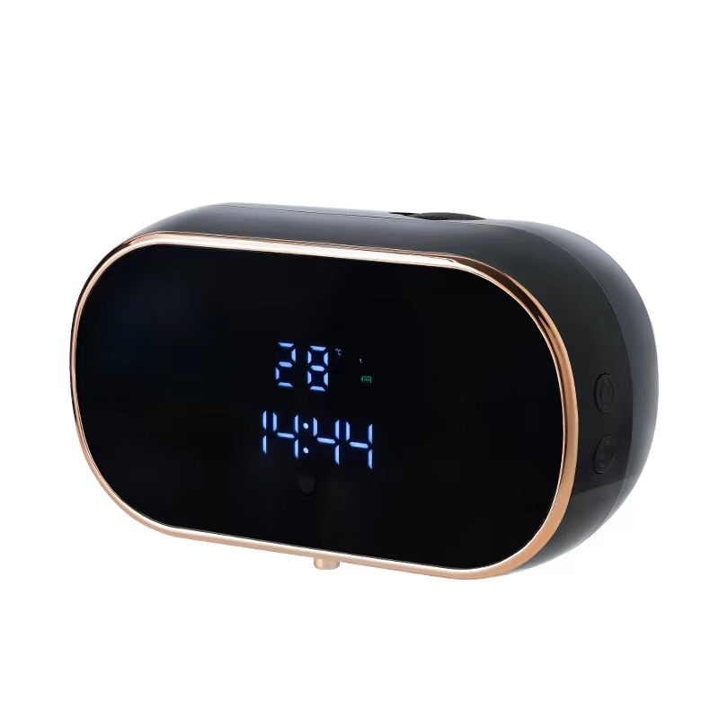 Distributeur automatique de savon moussant sans contact, 380ml, Rechargeable par USB, électrique, 4 niveaux réglables: jaune clair