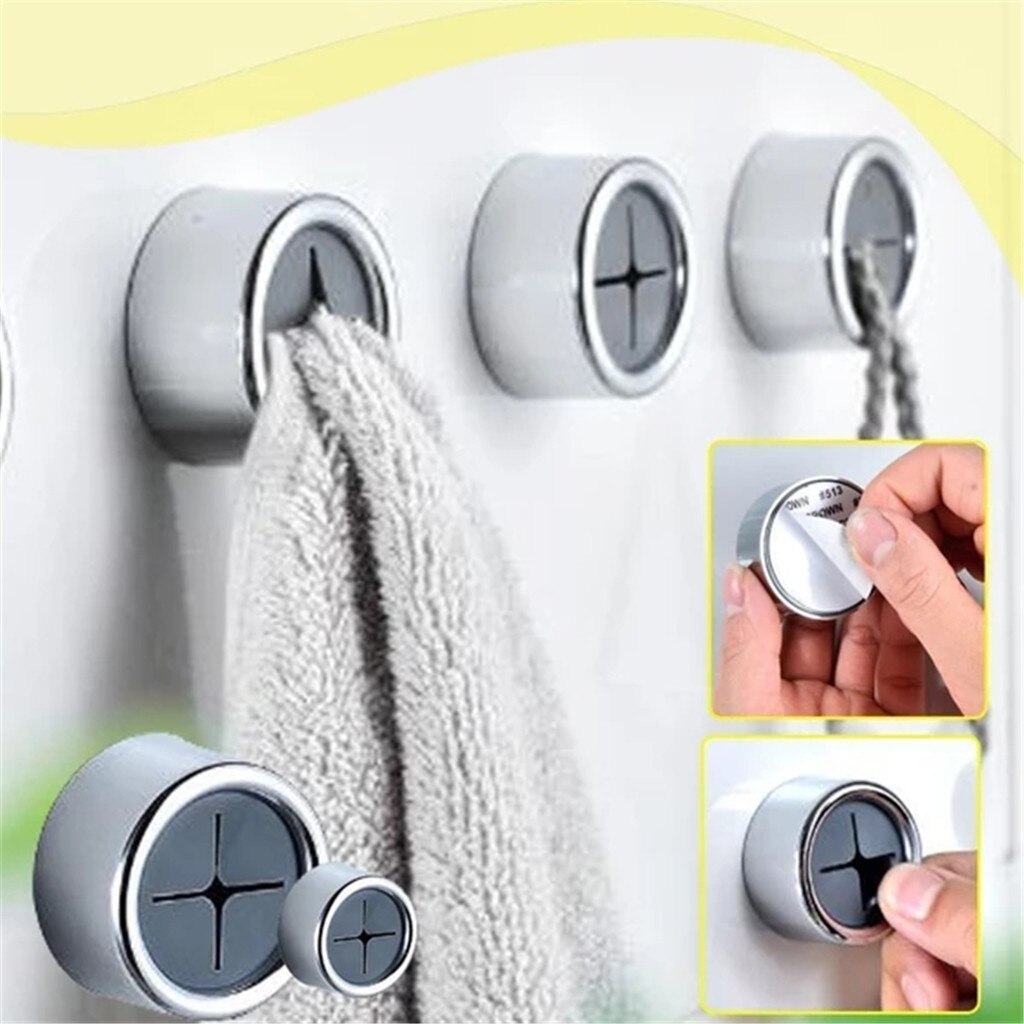 Qiannhee Heavy Duty kapstok wandmontage kapstokhaken witte wandkapstok 30CM tot 30KG 6 haken roestvrij SUS304 roestvrijstalen kledingrek met schroeven voor slaapkamer keuken badkamer hal, 2 stuks