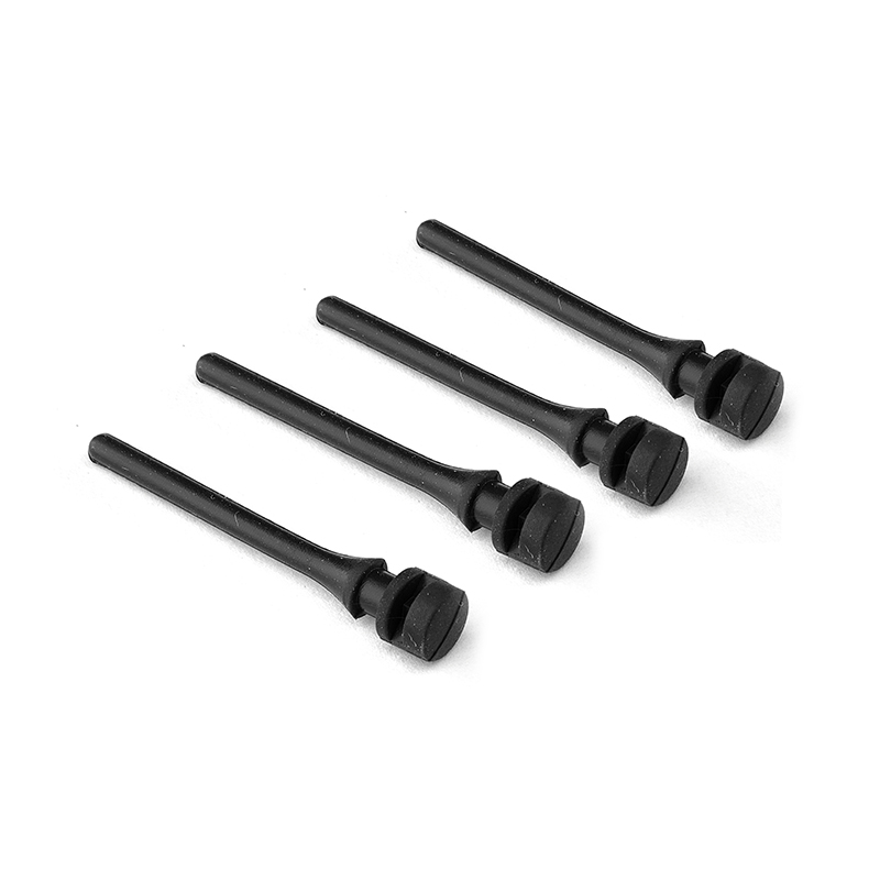 20PCS PC case fan Rubber screw Damping shockproof Absorption Noise Silicone Screw Black