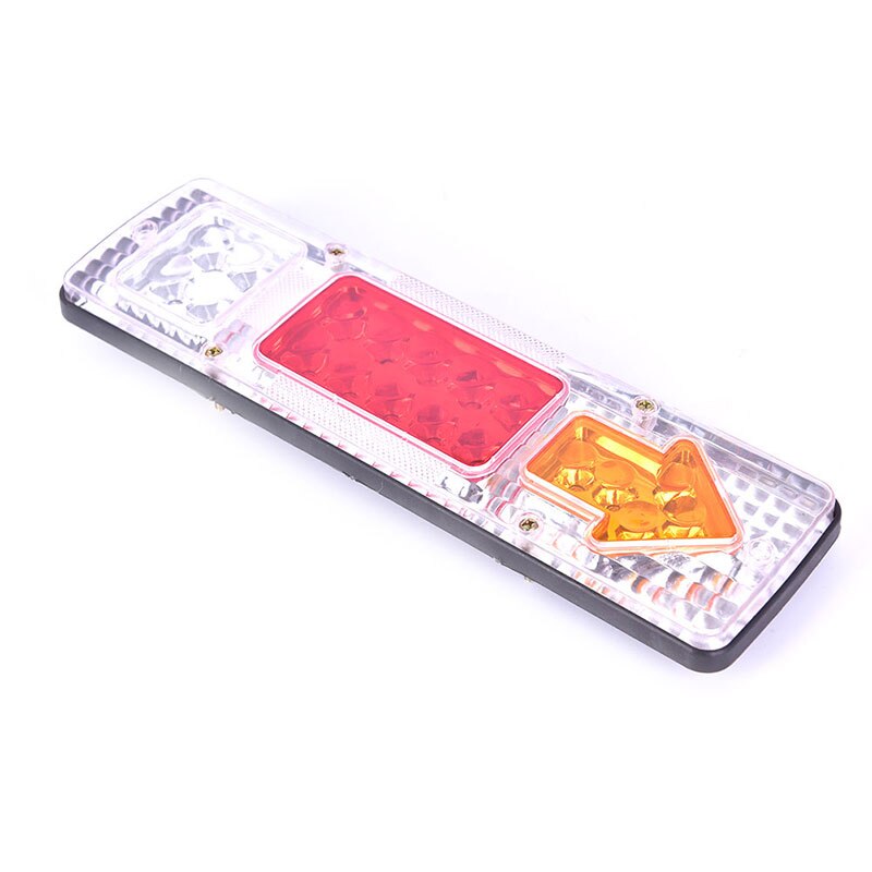 2PCS 12V 19-LED Auto Truck Rear Tail Reverse Light Brake Lamp Waterproof