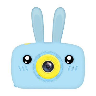 Kinderen Mini Camera Full HD 1080P Draagbare Digitale Video Foto Camera 2 Inch Scherm Kinderen ForKid Spel Studie camera 3: Blauw