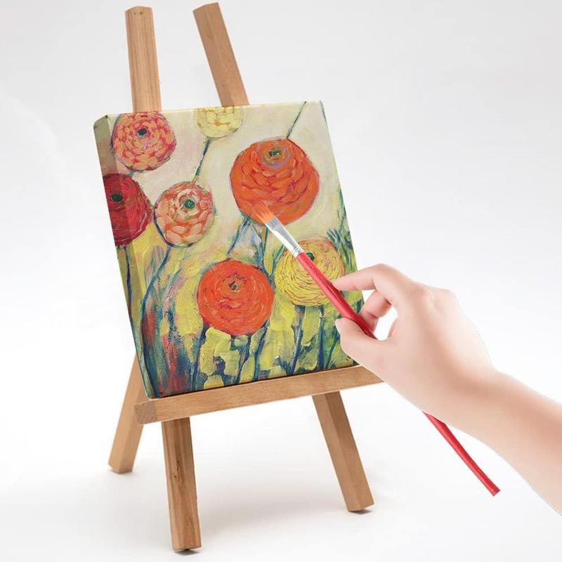 Cuadro de pintura, cuadro de pintura de madera al óleo, tabla de lona, suministros para lienzo, pintura artística DIY, óleo J7K3 1 pieza