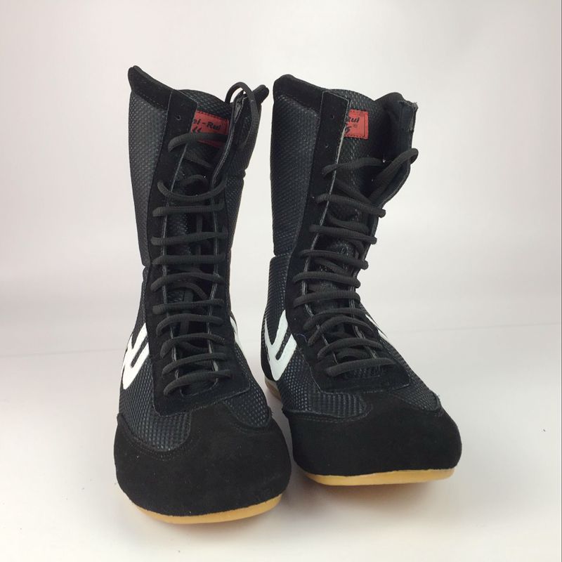 Zapatos de boxeo para hombre y mujer, calzado de entrenamiento deportivo , artes marciales, MMA