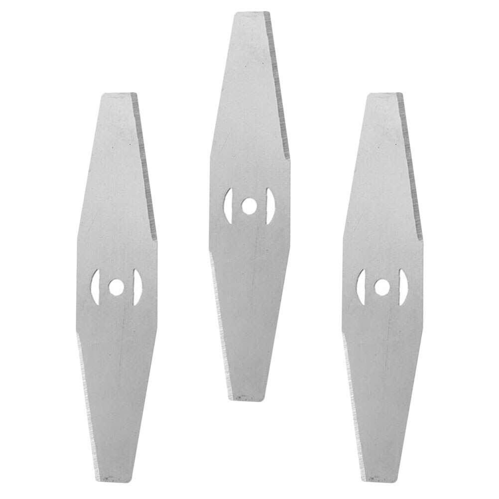 3pcs Garden Grass Trimmer Blades Mower Steel Blades Lawnmower Cutter Blades: Default Title