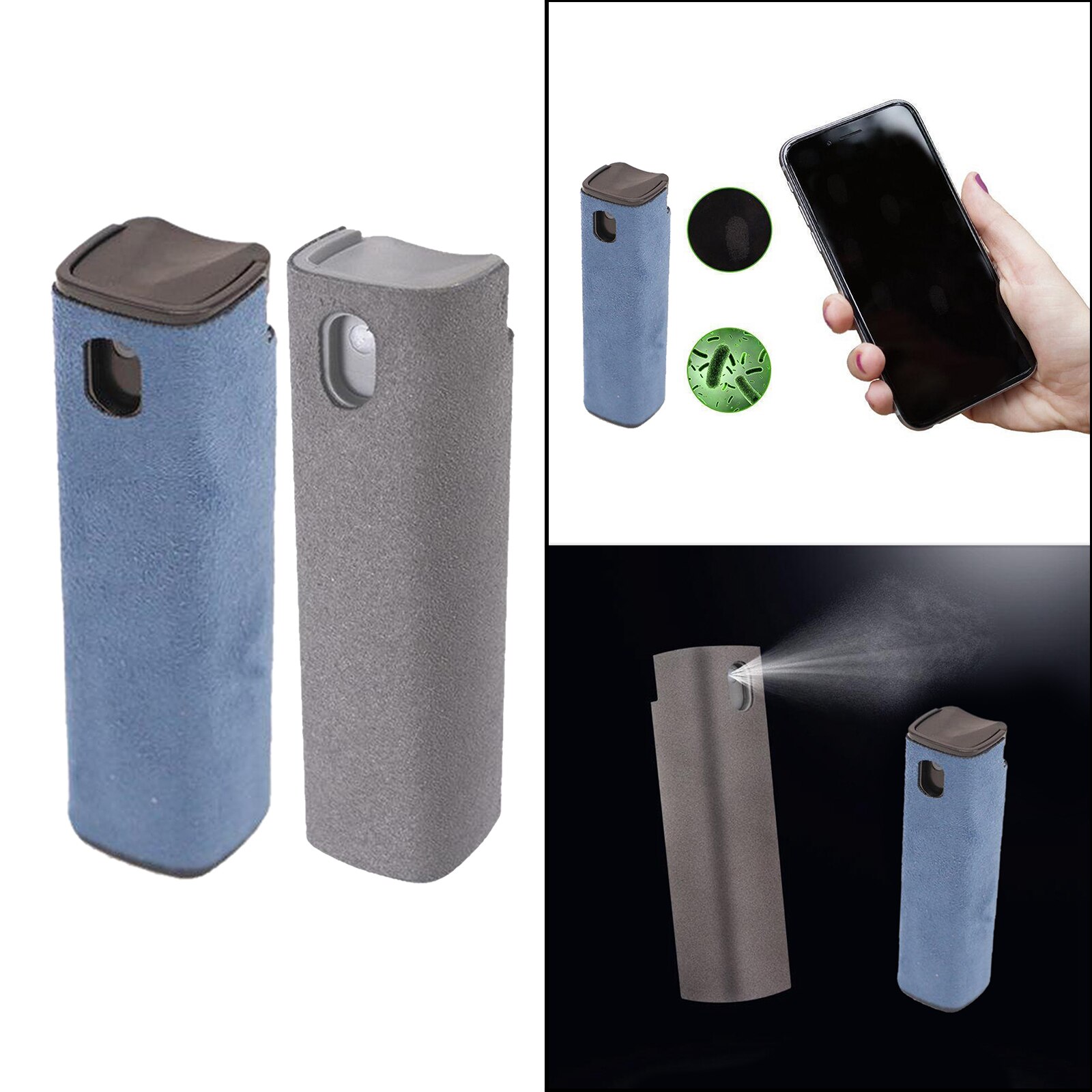 PC Phone Screen Cleaner Microfiber Cloth Cleaning Artifact For Laptop TV