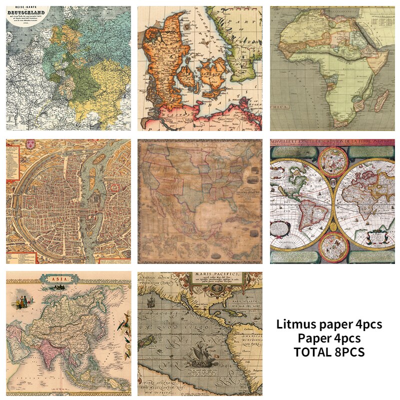 14Cm X 14Cm Chirstmas Retro Plakboek Rijstpapier Bloem Achtergrond Ambacht Diy Papier Junk Journal Scrapbooking Lakmoespapier 8 Stuks