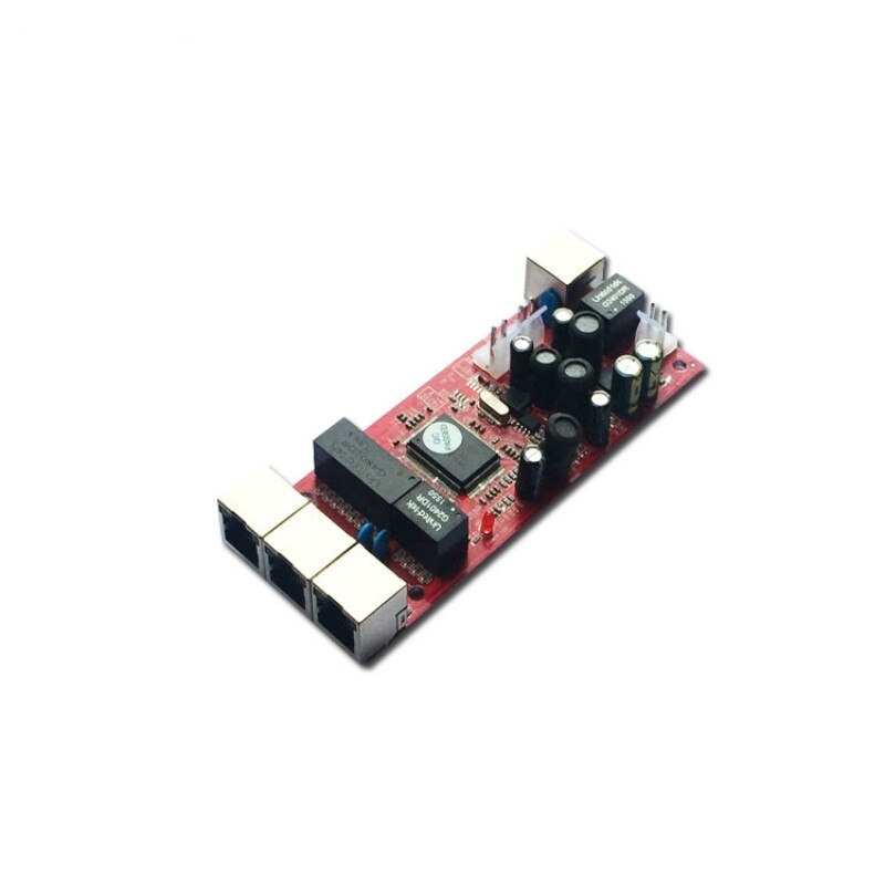 Industrial switch module 4 port 10/100/1000mbps Un management Ethernet switch RJ45 port unmanaged commercial Ethernet switch
