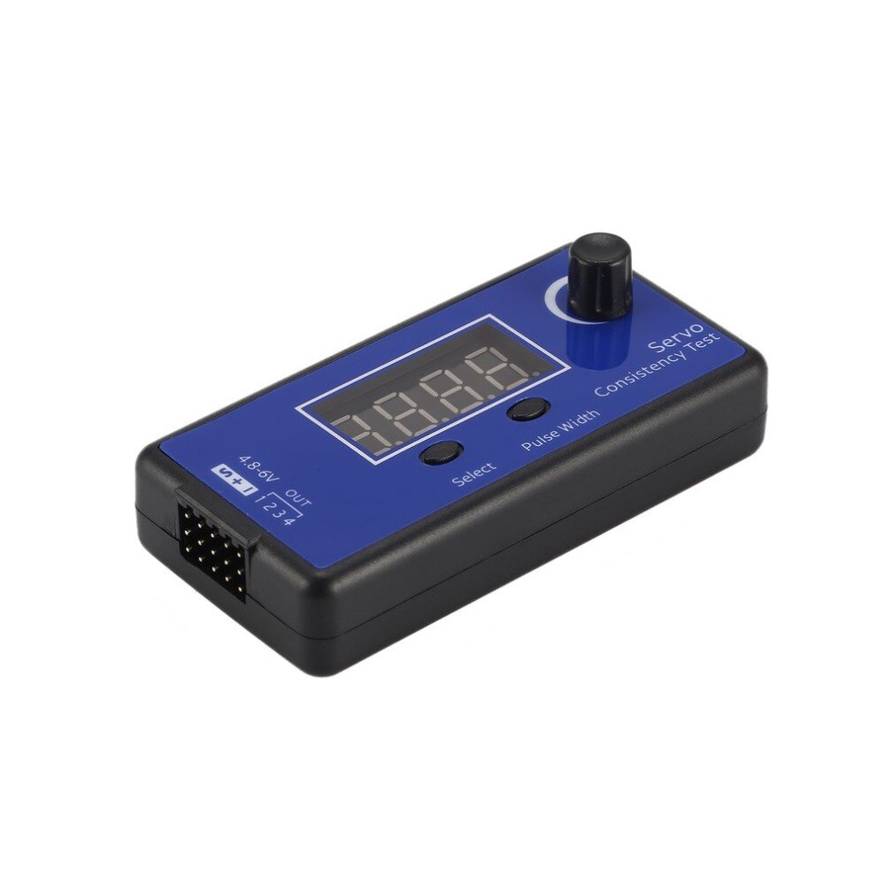 OCDAY Digital Servo/ESC Tester - 4.8-6V - 3 Modes - til RC Helikopter, Fly, Bil