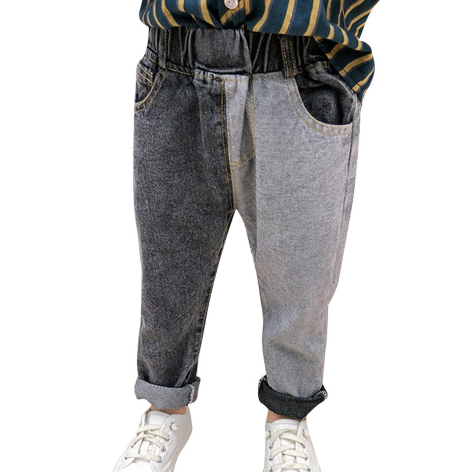 Jeans per ragazze Patchwork Toddler Girl Jeans 2021 primavera autunno Jeans per bambini ragazze abiti Casual per ragazze