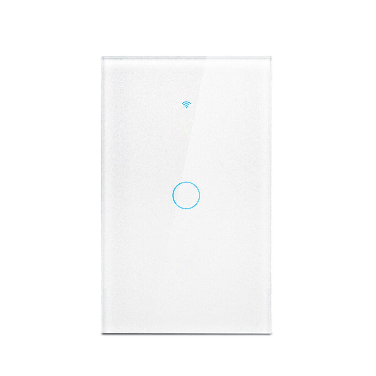 WIFI Tuya Smart Light Switch Smart Home Wall Switch Voice Control Smart Life Touch Sensor Switch Work for Alexa Echo Google Home: White 1-Gang US