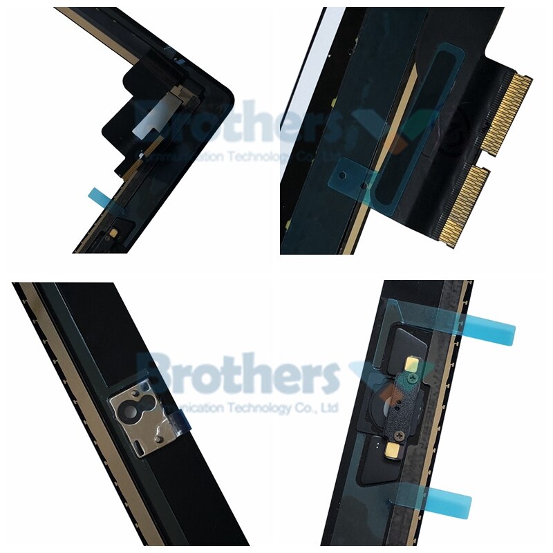 Voor iPad 2 A1395 A1396 A1397 Touch Screen Digitizer Sensor Glas Panel Tablet Vervanging Voor iPad 2 Scherm Met Home knop