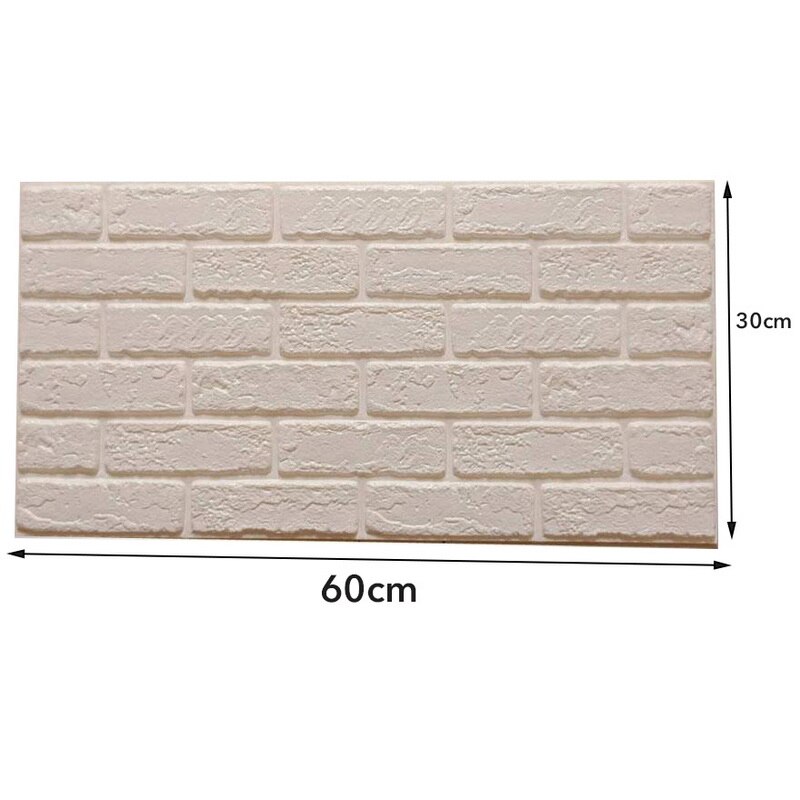 3D Imitatie Baksteen Muurstickers zelfklevende Panel Decal Zelfklevende Behang Zachte Pack Keuken Woonkamer Achtergrond decor