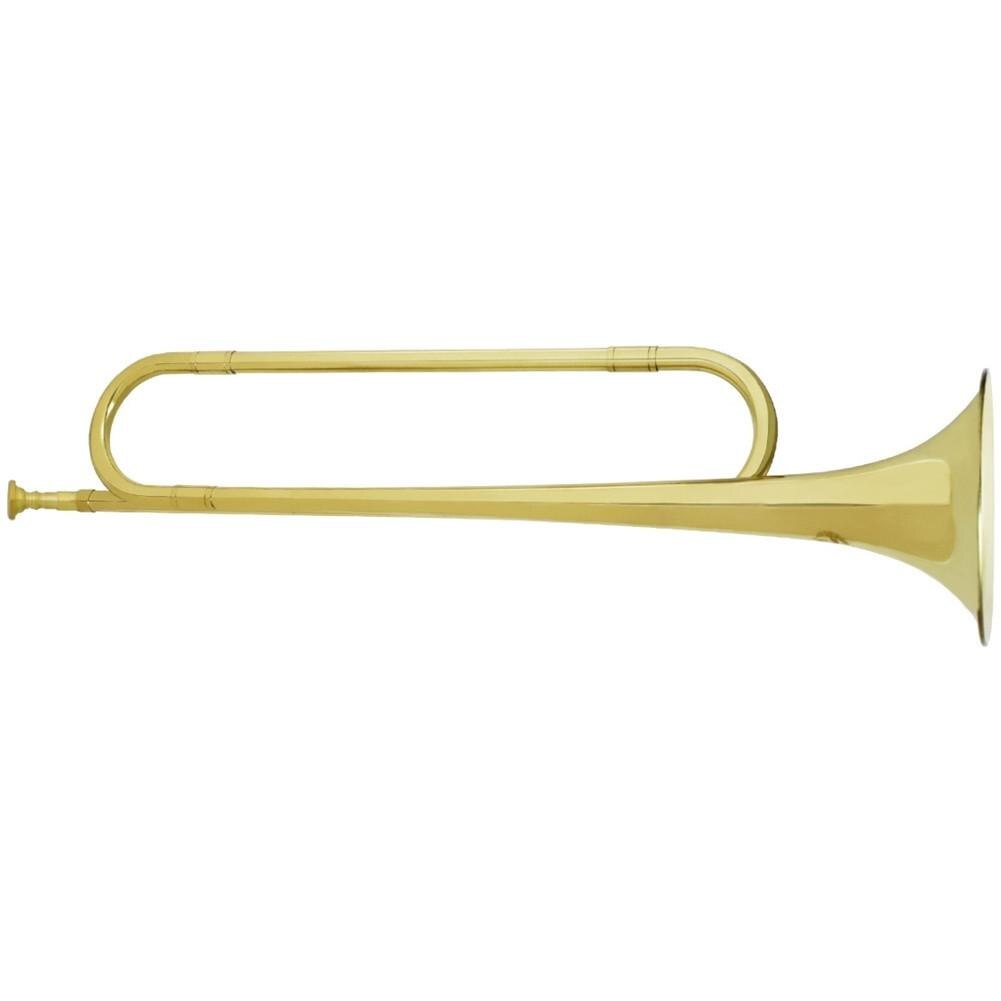 Metal ungdom trompet trompet stativ holder unge pionerer bugle call elev horn børn til messing musikinstrument optræden