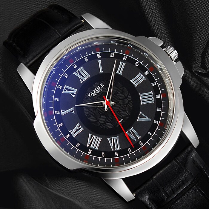 YAZOLE-Reloj de pulsera para hombre, de cuarzo, deportivo, YZL421