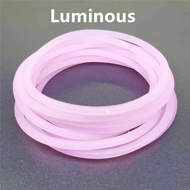 10pcs Black Silicone Bracelets Punk Rock Rubber Band Hip Hop Wristbands Elastic Hairbands Ponytail Scrunchie Bangle Accessories: Blue Zinc Plated