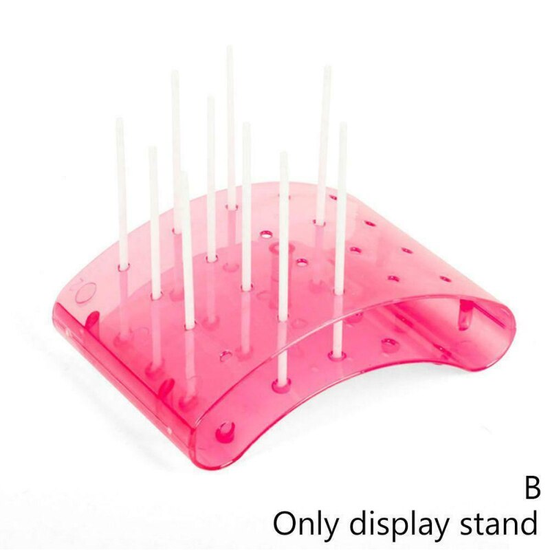 1Pc 20 Gat Lollipop Stands Diy Cake Bruiloft Decoratie Tafel Snoep Ondersteuning Display Stand Voor Kinderen Keuken Gereedschap