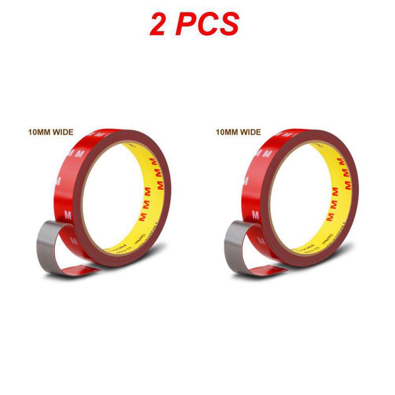 3M Strong Permanent Double Sided Tape Acrylic Foam For Mounting Fixing Pad Car Special Doublesided Tape Waterproof High Temperat: Red