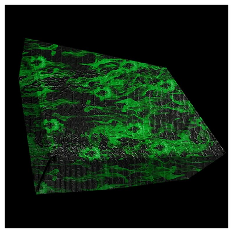 Water Transfer Printing Film Hydrographics Hydro Dipping Kit Skull Green 0.5*2m