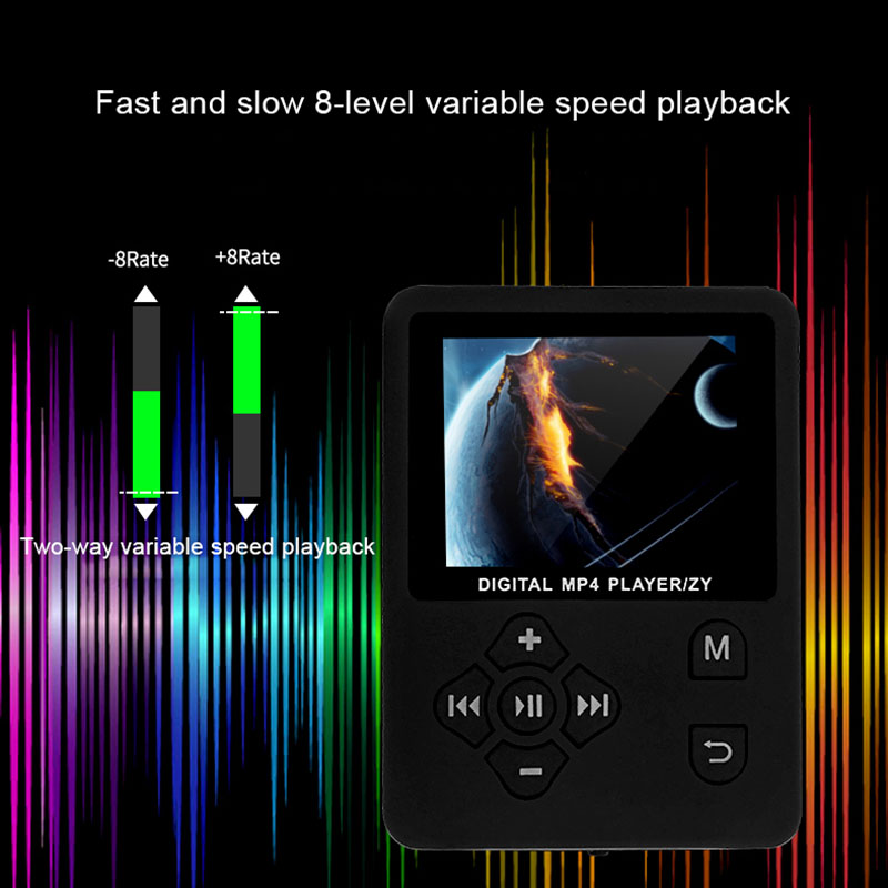 Odtwarzacz MP4 Centechia 1.8" Kolorowy Ekran - Obsługa Karty TF 32GB - Przenośny HiFi