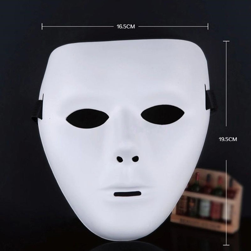 Plastic Full Face Jabbawockeez Dance Crew Costume Mask Party Halloween Props OCT998