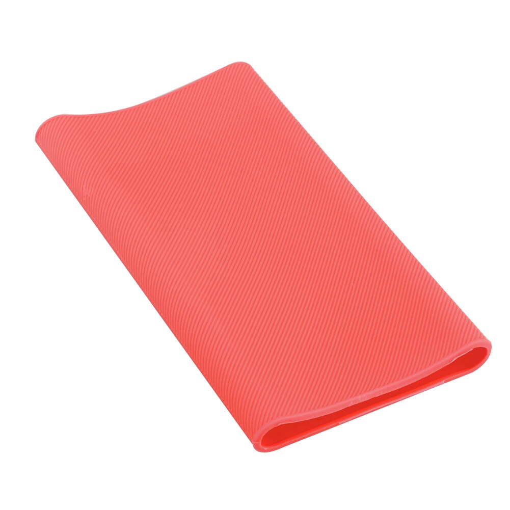 Portable Silicone Power Bank Case External Battery Cover for 10000mAh PLM02ZM Xiaomi Power Bank