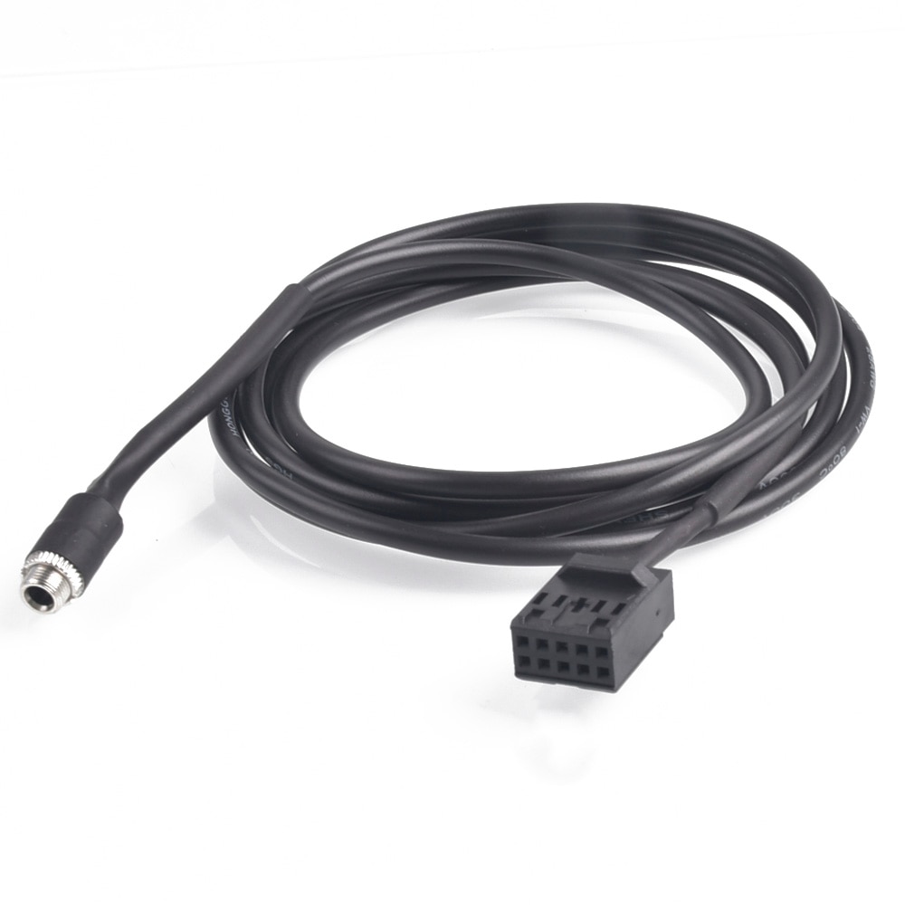 Voor BMW 3 E46 Business CD Vrouwelijke 10pin AUX Adapter Kabel Voor MP3 Telefoon
