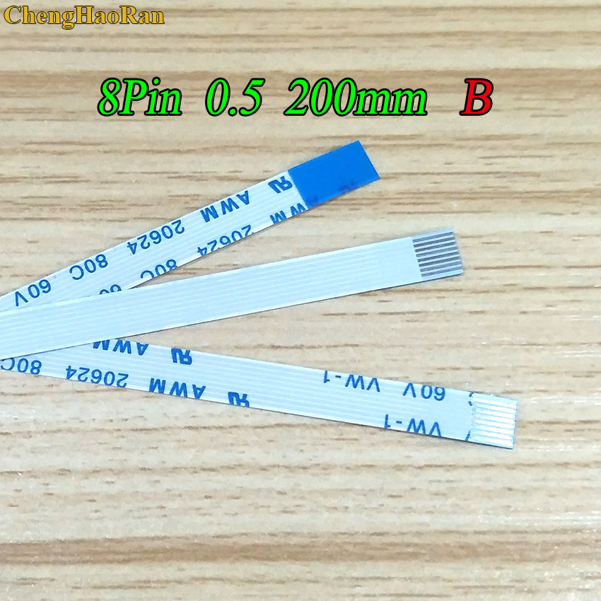 Chenghaoran 1 stk ffc fpc fleksibelt kabel til asus  a55v k55v touchpad flex kabel længde 20cm 8 pin 0.5mm pitch 8 pin b type