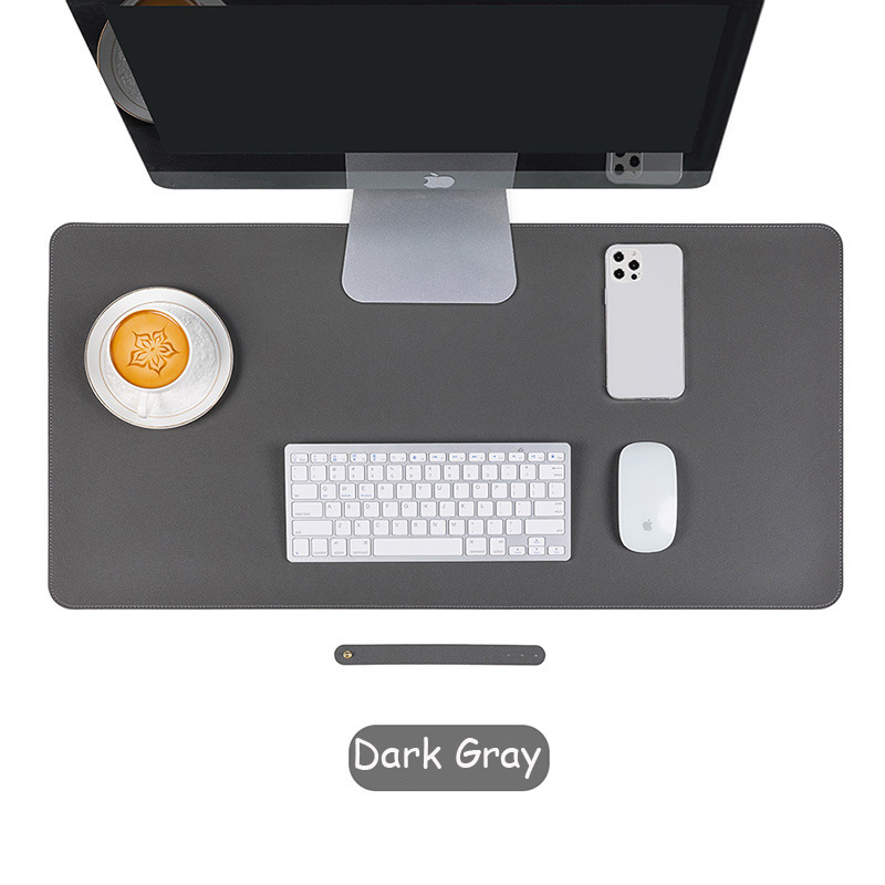 Large Size Office Desk Mat PU Waterproof Mouse Pad Desktop Keyboard Desk Pad Gaming Mousepad PC Accessories