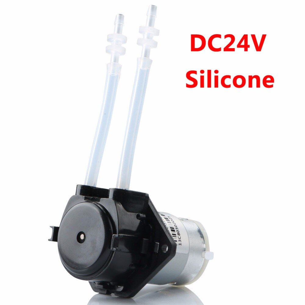Tube BPT de silicone de petite pompe doseuse d'aquarium pour le dosage analytique de laboratoire pompe péristaltique de cc Micro pompe à eau muette auto-amorçante
