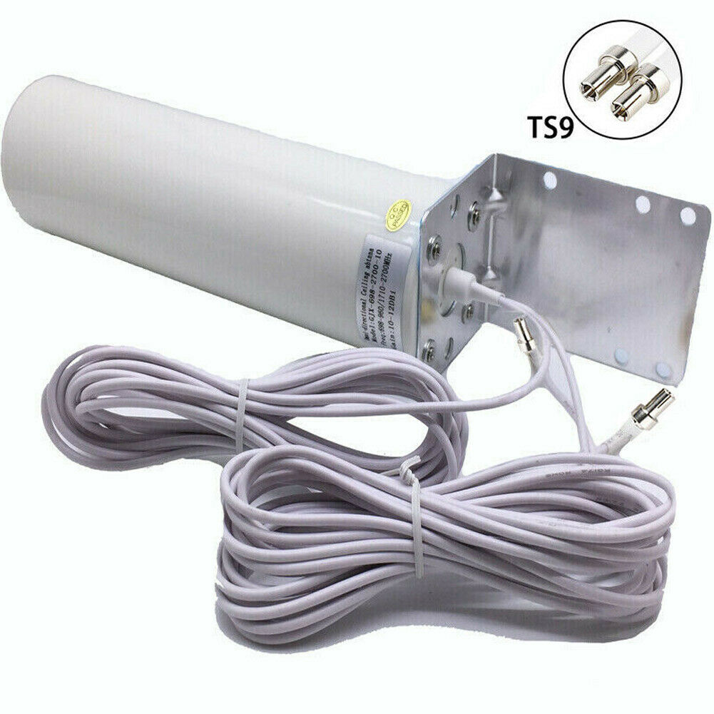 4G LTE antenna 3G 4G external antennna outdoor antenna with 5m Dual SlIder CRC9/TS9/SMA connector for 3G 4G router modem