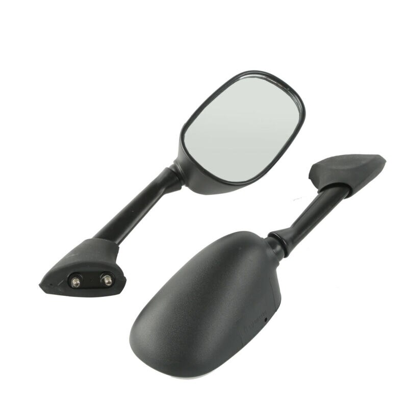 Lado negro espejos retrovisores para YAMAHA YZF-R1 2007 YZF R6 2006-2007