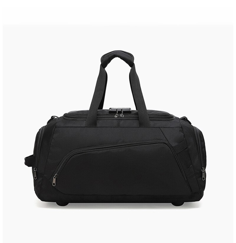 Bolsa de viagem de negócios masculina terno dobrável saco de armazenamento seco molhado separação grande capacidade saco de desporto