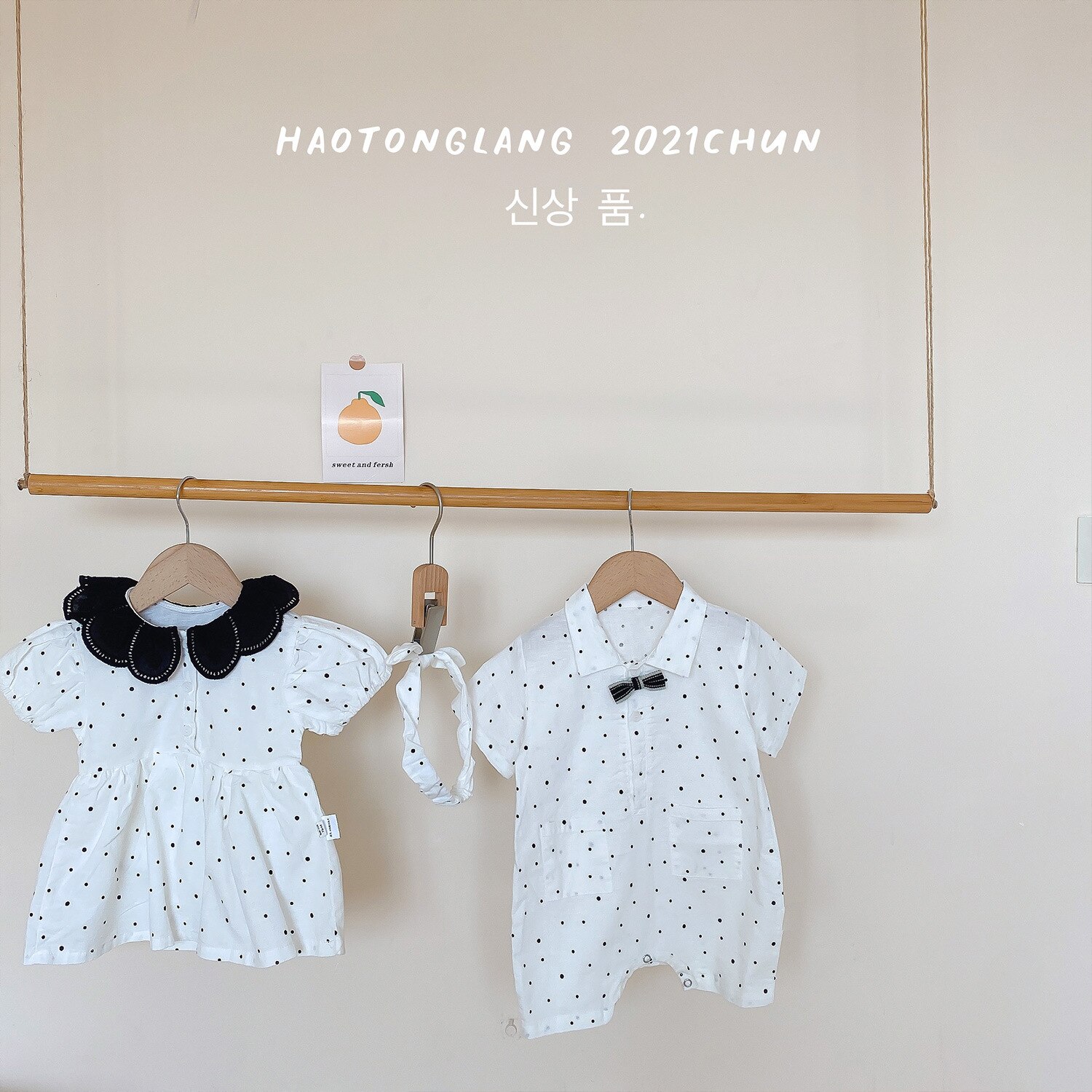 Sommerkleid für eltern und freundlicher, bruder und schwester, süßes kleid für jungen, kurzes kleid für mädchen, hübsches kleid mit haargürtel