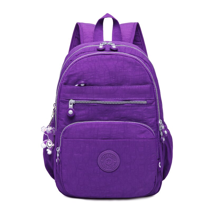 TEGAOTE , Mochila para chicas adolescentes, Kipled, mochilas de nailon, Mochila femenina, Mochila de viaje para mujer, Mochila escolar, bolsa para mujer: 1