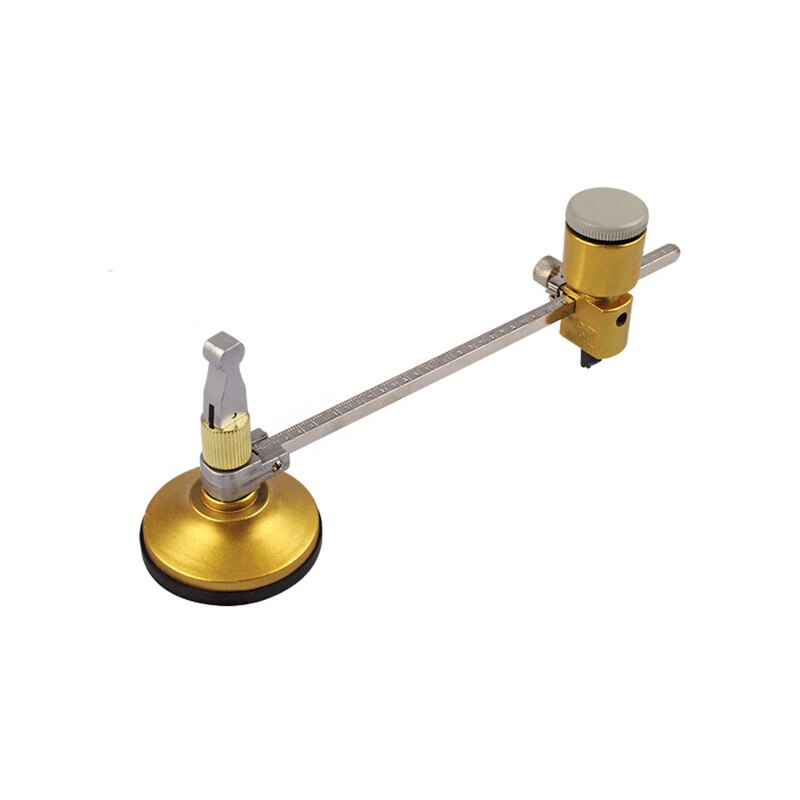 Professionelle Glas Cutter Runde Schneiden Werkzeug Mit Runde Griff Und Saugnapf Einstellung Kompass Typ Glas Rund Cutter: gloden 80cm