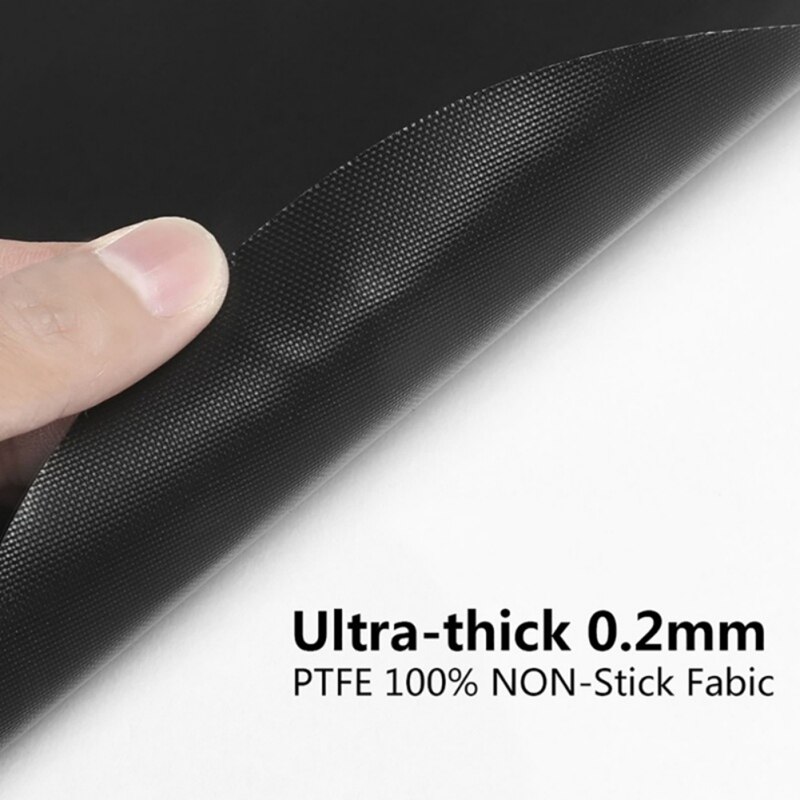 2pcs Non-Stick BBQ Grill Mat Round Shape Reusable Picnic Cooking Barbecue Baking Sheets Mats Outdoor Baking Tools