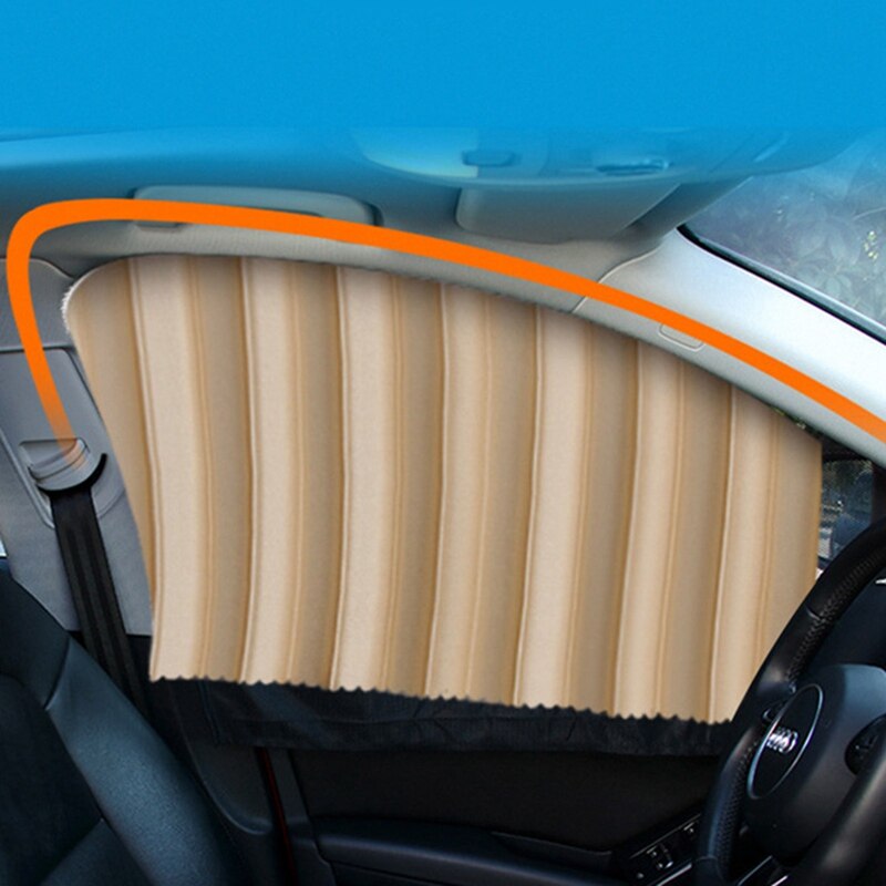 Universal Car Side Window Sun Shade Auto Sun Protection Privacy Sunshade Magnetic Curtain Keeps Cooler Screen For Sleeping