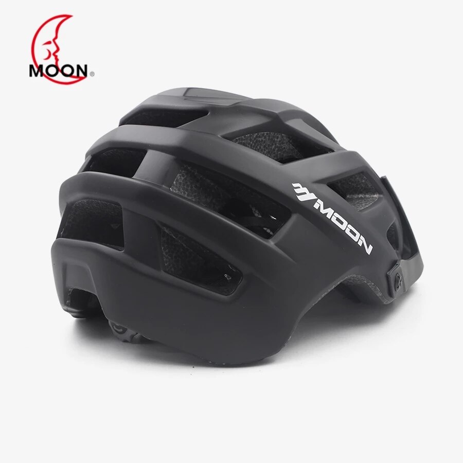MOON-Casco de seguridad para bicicleta de montaña TRAIL XC para hombre, Ciclismo de Carretera M L
