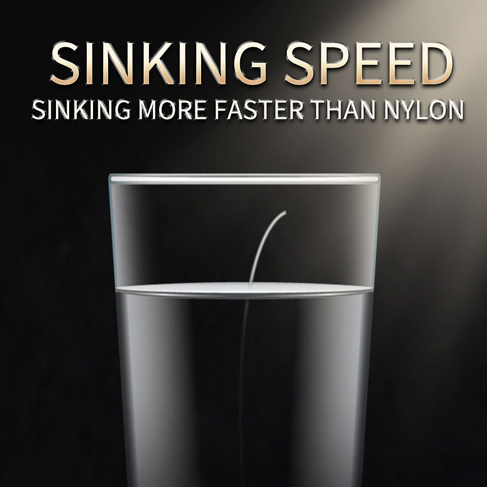 Mavllos 50m 100m 100% żyłka wędkarska fluorowęglowa żyłka wędkarska linia Fluorocarbon linia zlewowa z włókna węglowego niewidoczna