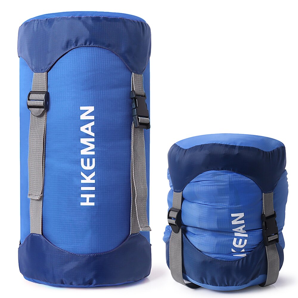 Compression Sack Sleeping Bag Stuff Sack Water-Resistant &amp; Ultralight Outdoor Storage Bag Space Saving Gear for Camping