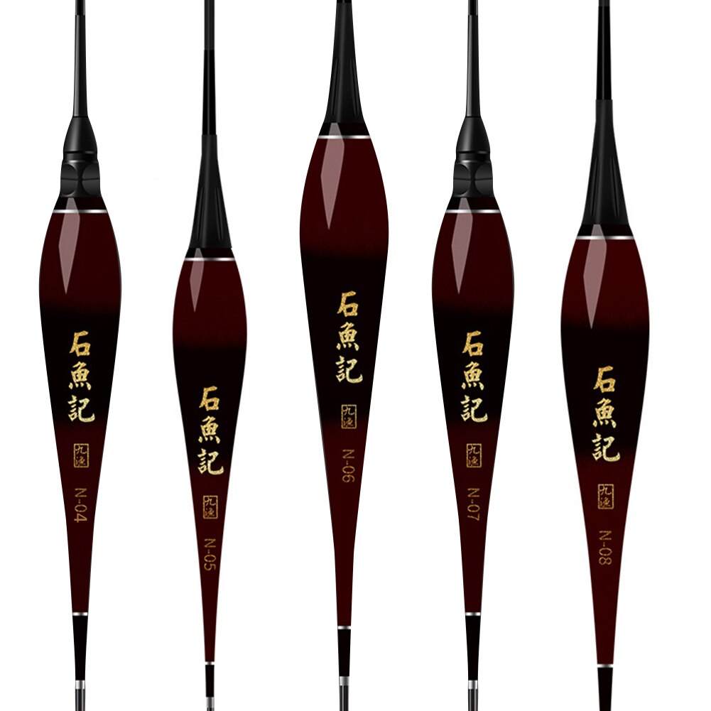 Flotador de pesca eléctrico inteligente, boya luminosa de alta sensibilidad, LED, para pesca nocturna, con cambio de Color,