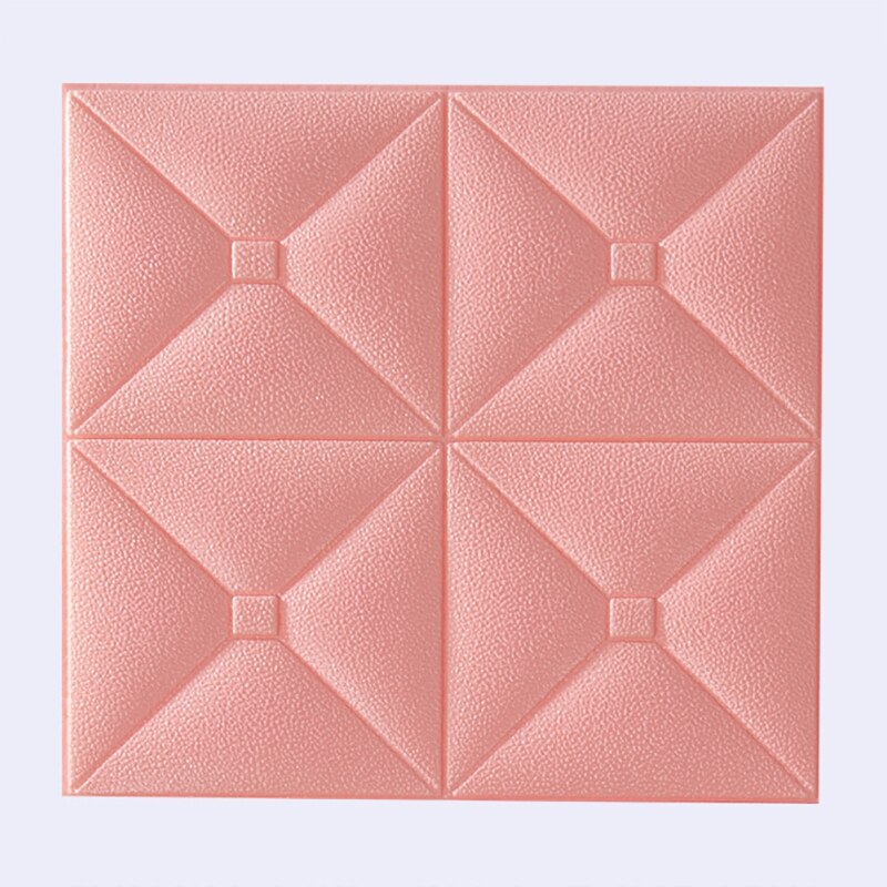 3D Brick Wall Sticker Wallpaper Decor Foam Waterproof Wall Covering Imitation Brick Wallpaper For Kid Living Room DIY Background: P