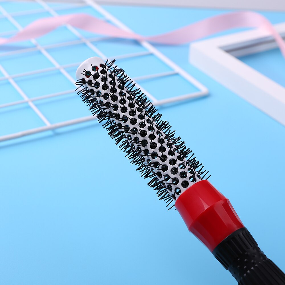 Curly Cylinder Roller Comb Negative Ion Ceramic Blowing Comb Hairbrush Hair Tool Lightweight Easily Carrying Hair Part