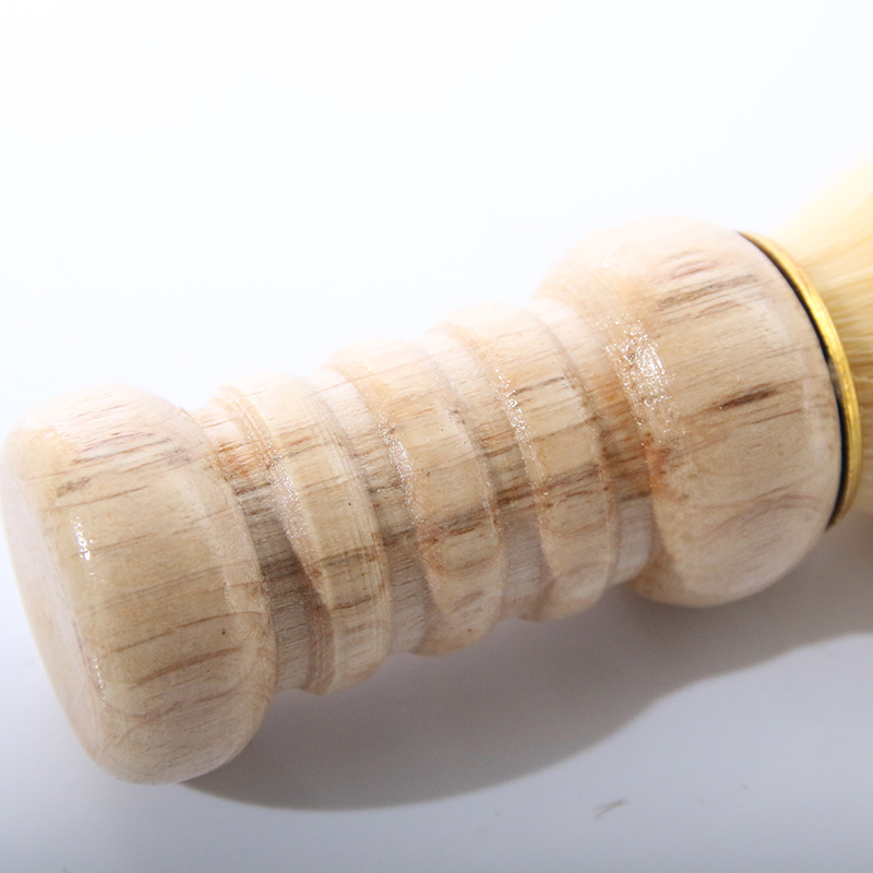 Horse Hair Shave Shaving Razor Brush Wood Handle Mustache Brushes For Men Clearance Beard Tools -5