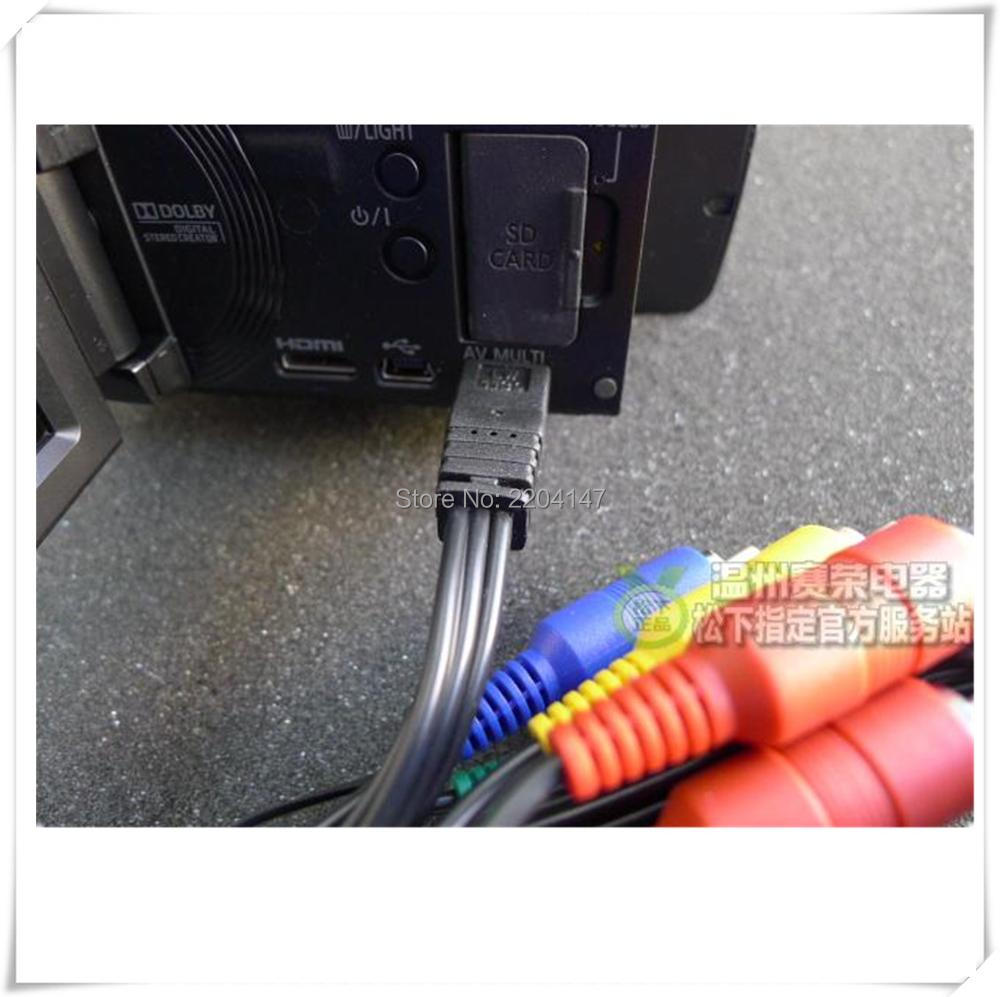Ursprüngliche Echte K1HY12YY0012 AV Multi Kabel für Panasonic HC-X800 HC-X900 HC-X909 HDC-HS60 HS80 SD800 SD900 HDC-TM90 HDC-TM900