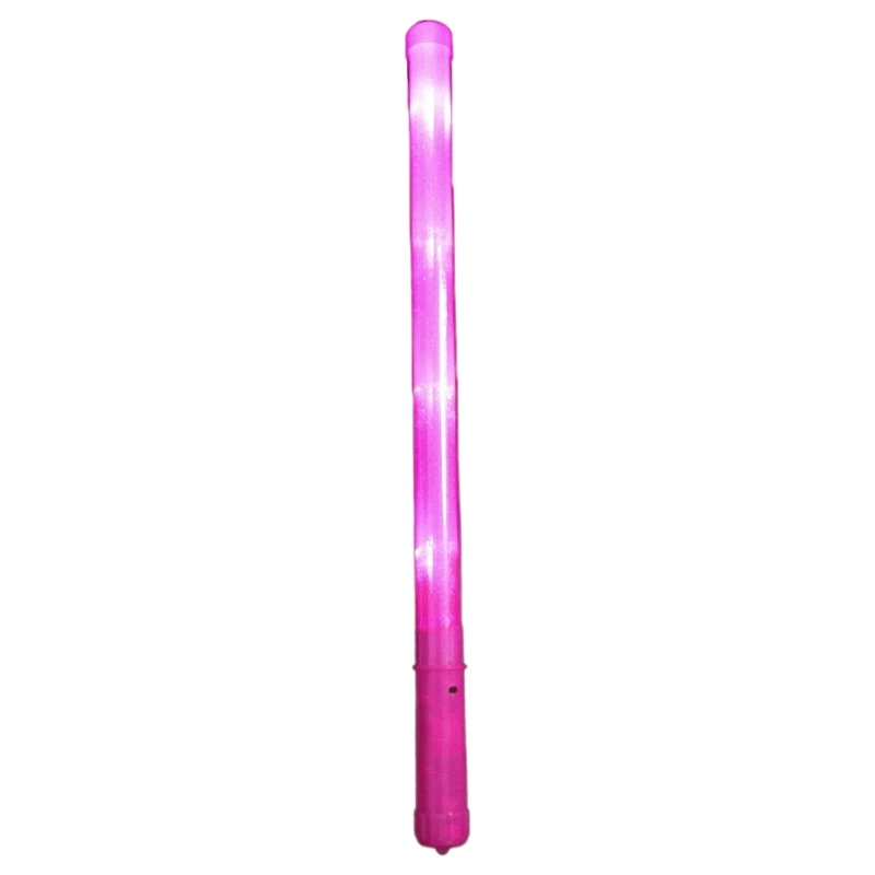 30/50 Stuks Light-Up Foam Sticks Led Zachte Batons Rally Rave Glow Wands Multicolor Cheer Knipperende Buis Concert Voor festivals Party: Roze