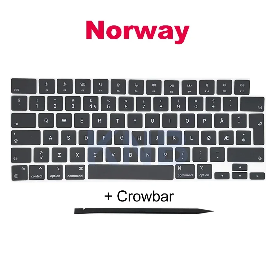 Neue US UK EU Tastatur Schlüssel Für Macbook Pro Air M1 M2 M3 A2442 A2485 A2779 A2780 A2918 A2991 A2992 A2681 Tastenkappen Schlüssel Kappe -2024: RED