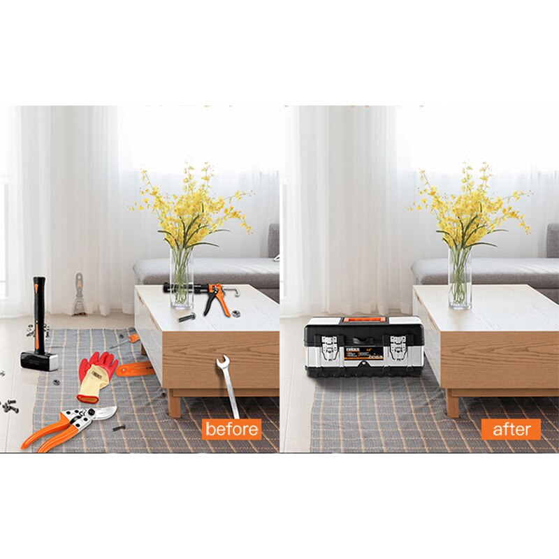 znalazca Przybornik konserwacja gospodarstwa domowego narzędzie elektryka skrzynka wielofunkcyjny sprzęt ABS automatyczny naprawa samochodów zagęścić zestaw narzędzi zapobiegających upadkowi