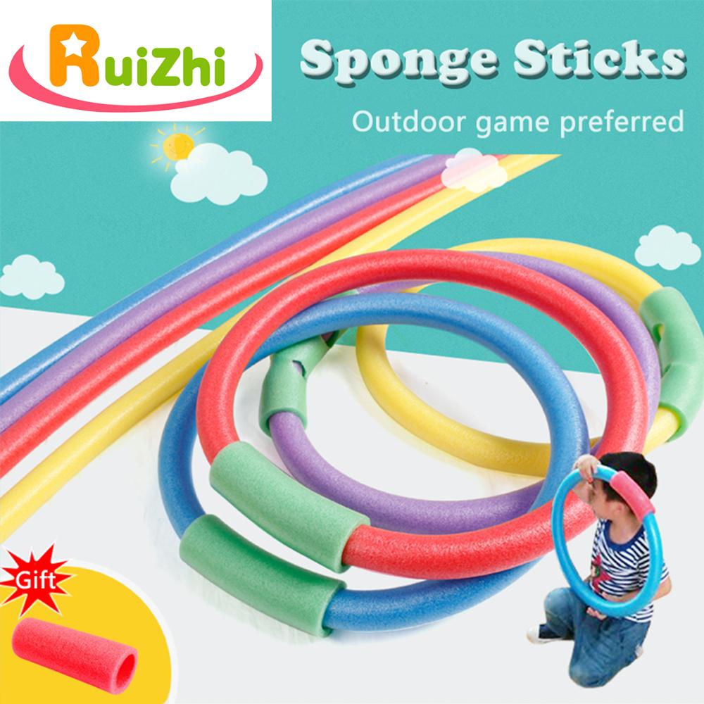 Ruizhi Per Bambini Gioco Spugna Bastone Kindergarten Schiuma Bastone Genitore-Bambino Ginnastica Bastone Giocattolo Per Bambini Puntelli Gioco Sport All'aria Aperta RZ1004