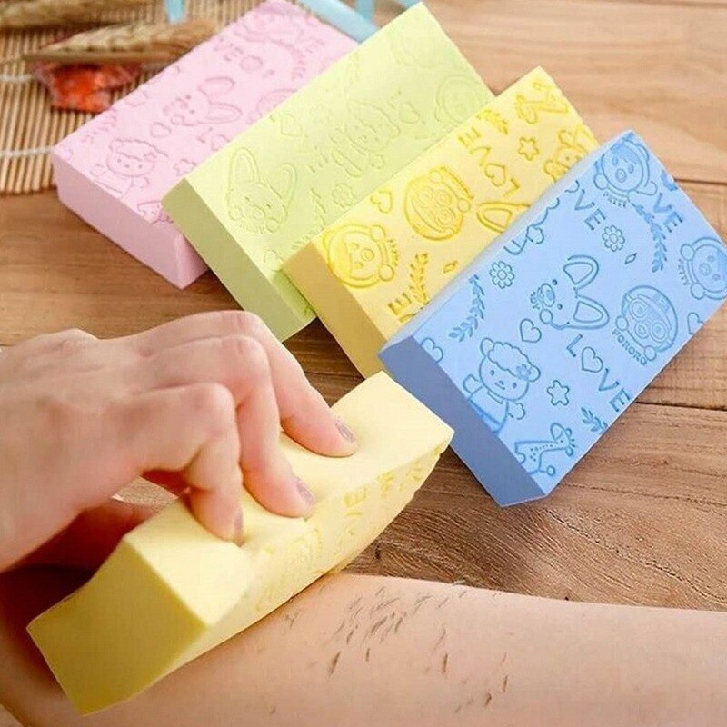 Bath Sponge Body Dead Skin Remover Exfoliating Massager Cleaning Shower Brush Peeling Sponge for Washing for The Body for Adults